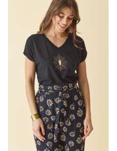 T-Shirt Flash Noir