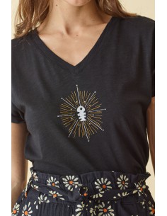 T-Shirt Flash Noir 2