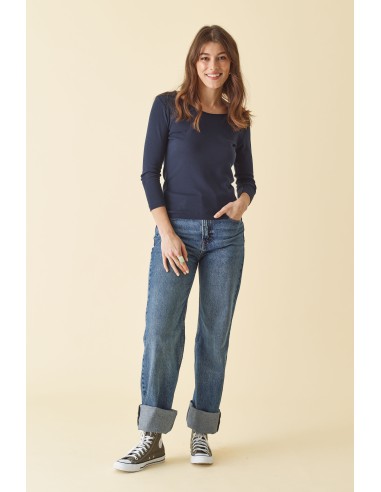 T-Shirt Chevron Navy