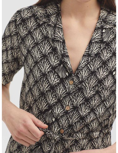 Robe Chemisier Seagrass