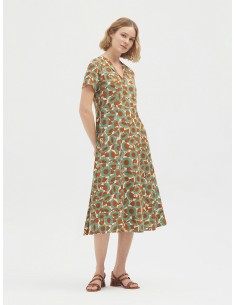 Robe Midi Sunflowers