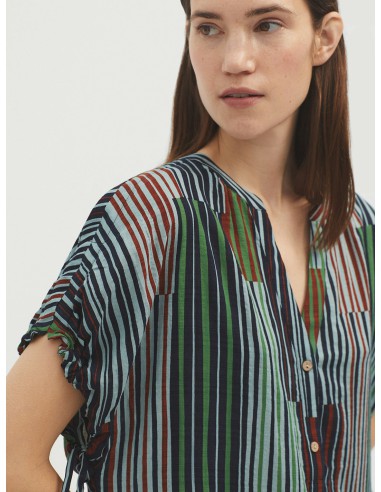 Veste Tunique Striped Patch