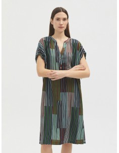 Veste Tunique Striped Patch