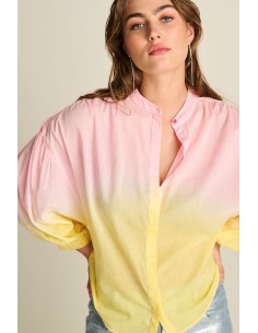 Blouse - Faded Blooming Pink