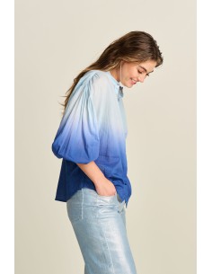 Blouse - Faded Ink Blue