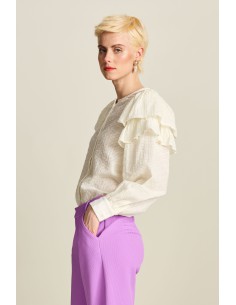 Blouse - Isla Blooming Ecru 2