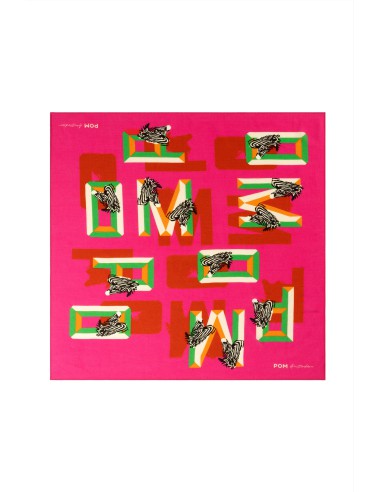 Echarpe - Pom Zebras Petite